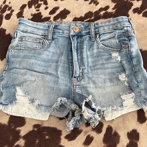 American Eagle jean shorts.